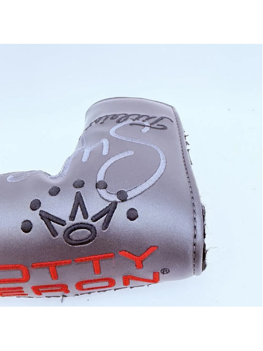Titleist Scotty Cameron “Fine Milled Putters” Super - Putter Headcover Gray